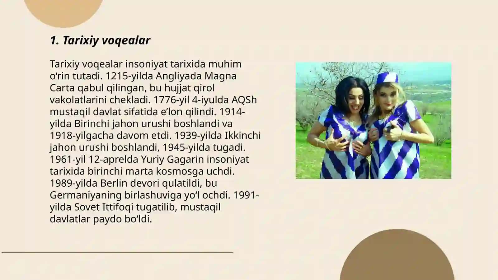 Tarixiy voqealar 3