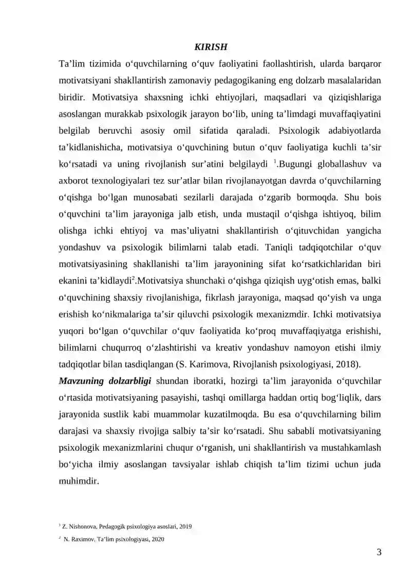 kurs ishi 3