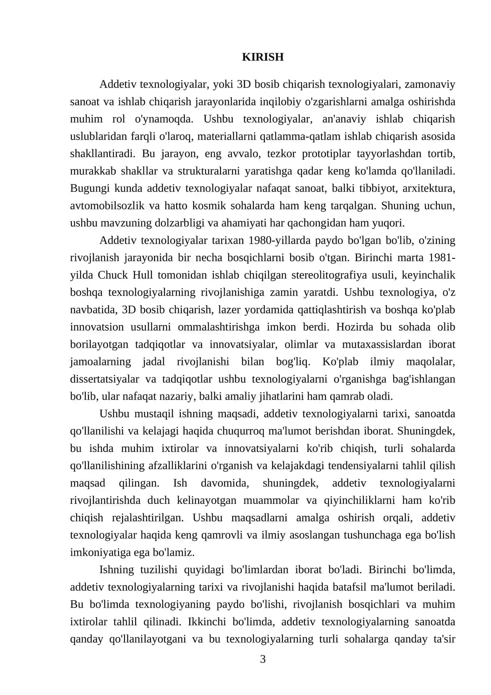 Addetiv texnologiyalar 3