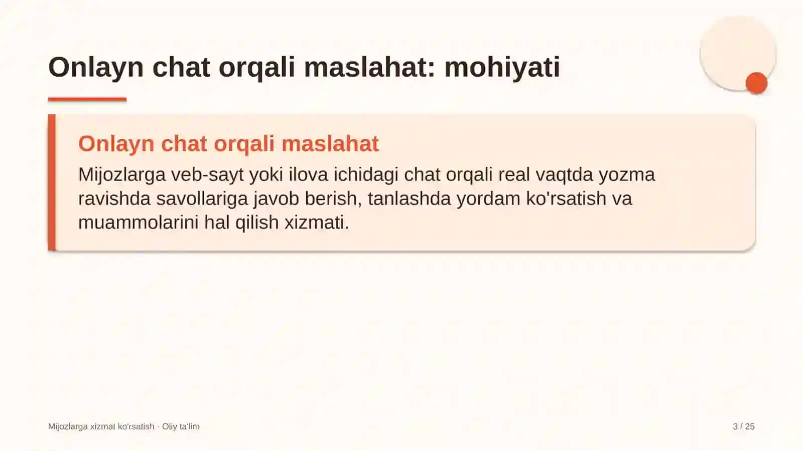 mediatsiya markazlarida onlayn chat orqali maslahat berish 4772 3