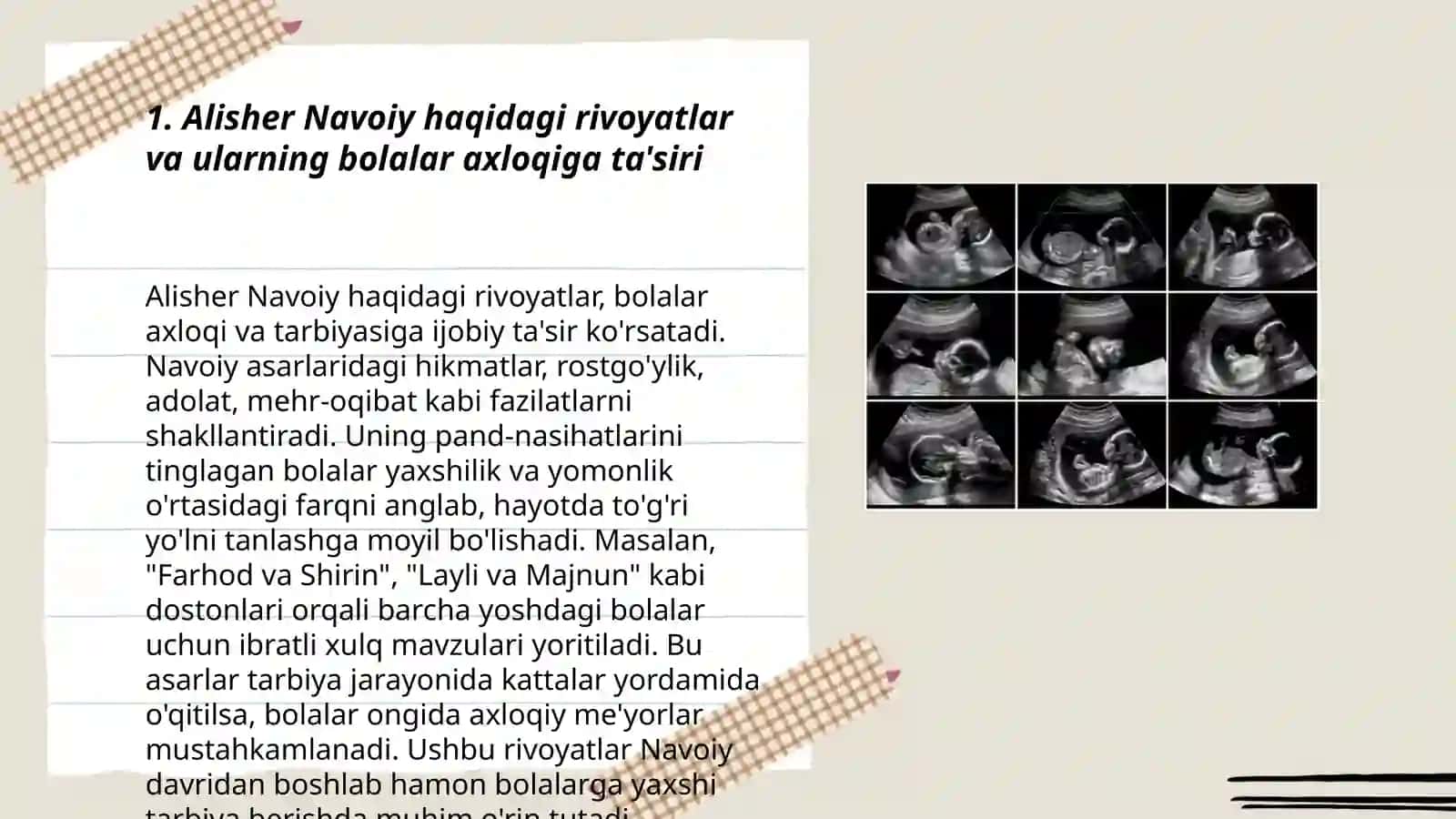 Alisher Navoiy haqidagi rivoyatlarning bolalar tarbiyasiga ta'siri 3