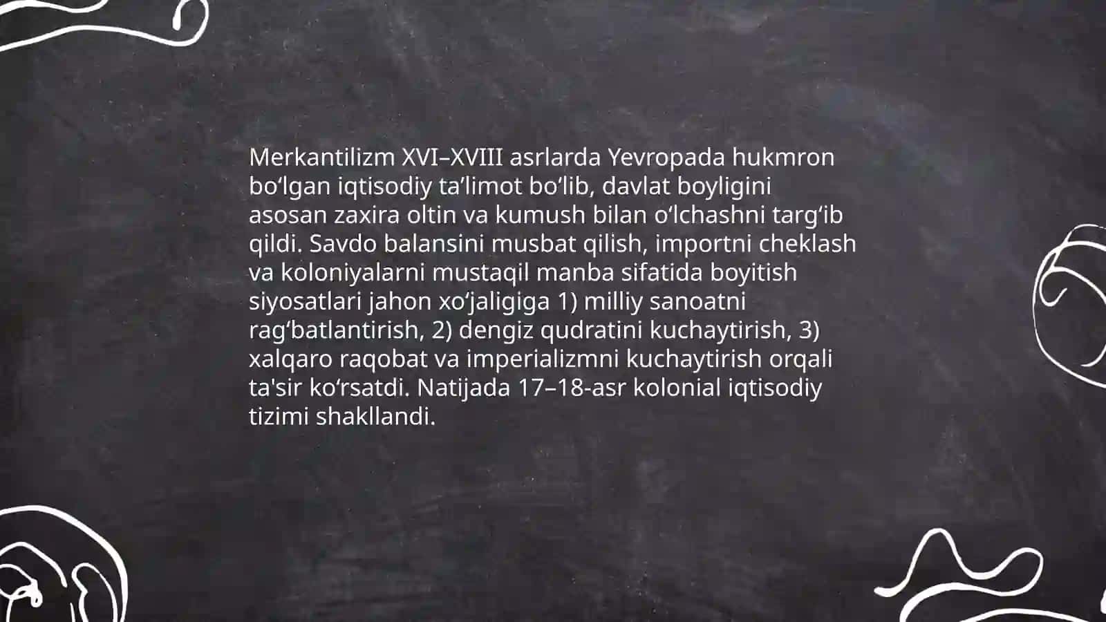 Jahon xo’jaligi xususidagi iqtisodiy ta’limotlar evolyutsiyasi 3