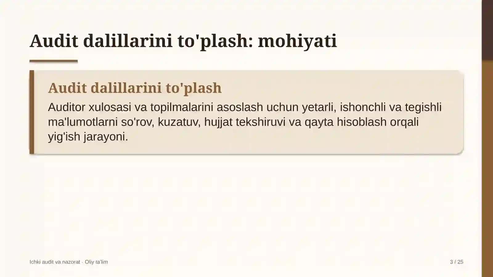 Kiberxavfsizlik sohasida audit dalillarini to'plash 3
