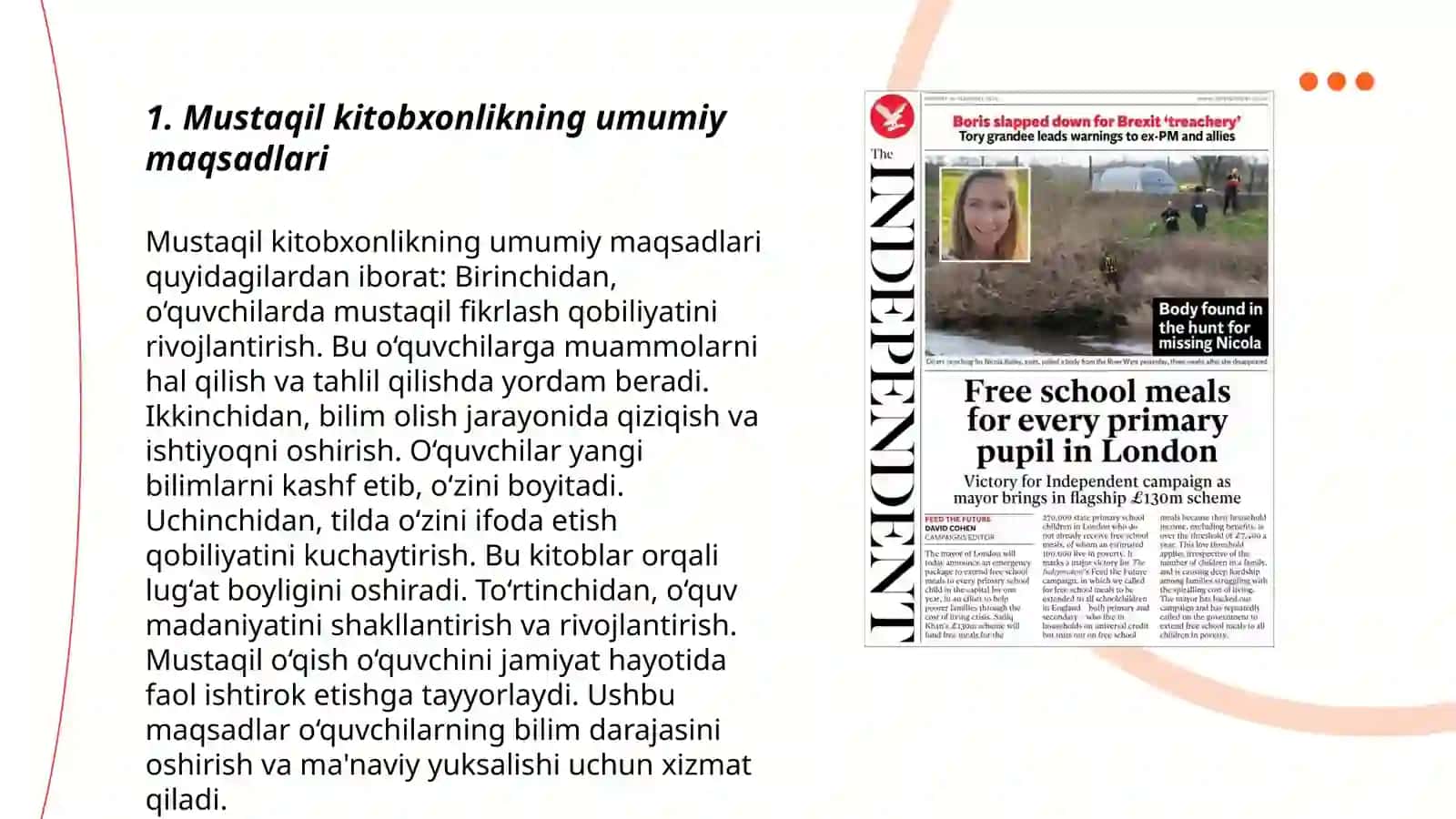 Mustaqil kitobhonlikni shakllantirish yuzasidan 1-4sinflar uchun metodik tavsiyalar ishlab chiqish 3