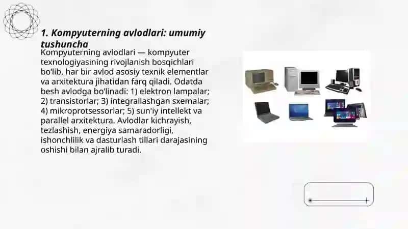 Kompyuterning avlodlari 3