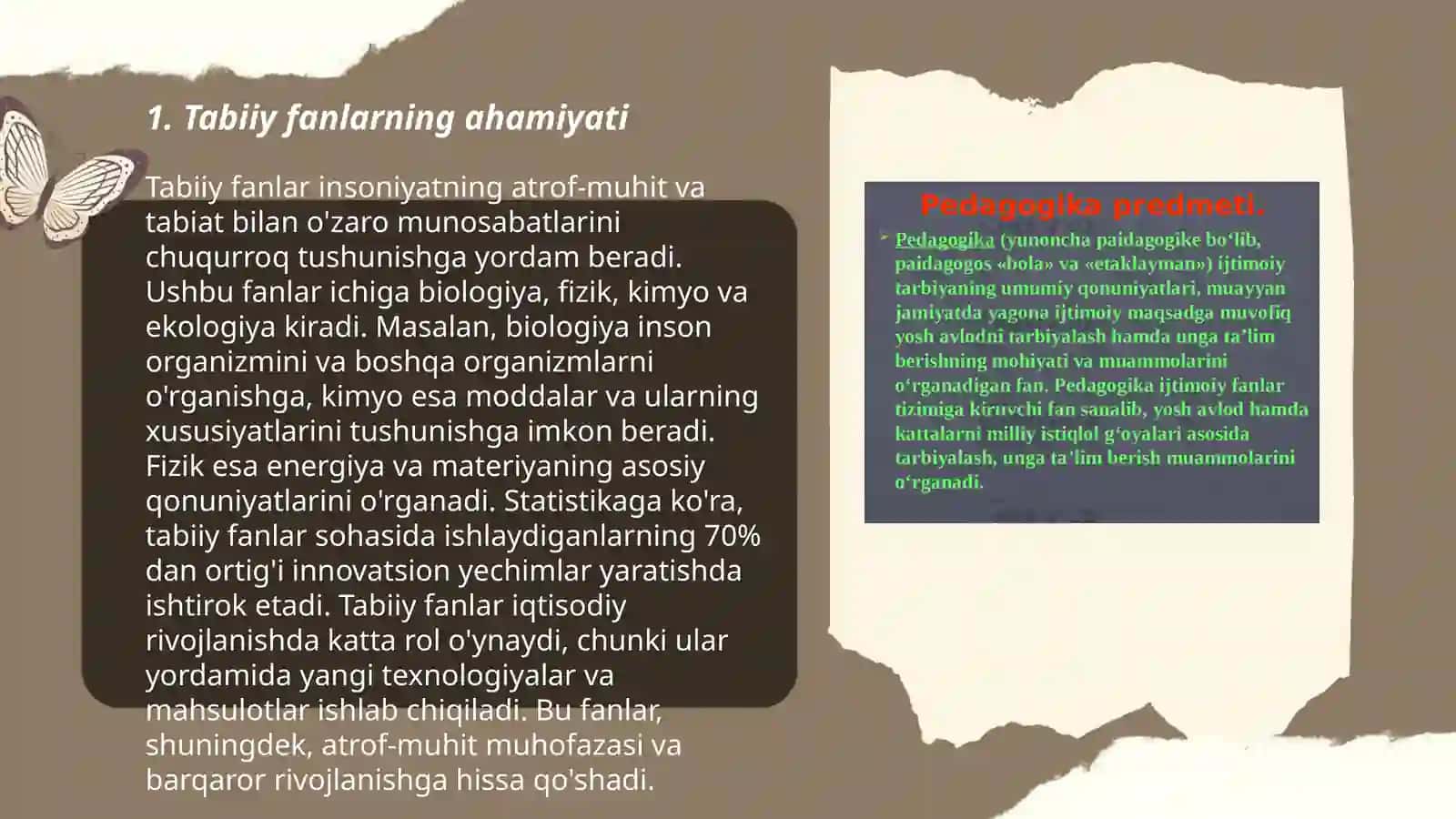 2-sinf "Tabiiy fan" fanining maqsad va vazifalari 3