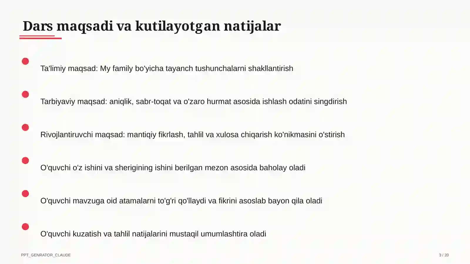 My family (1-sinf) 3
