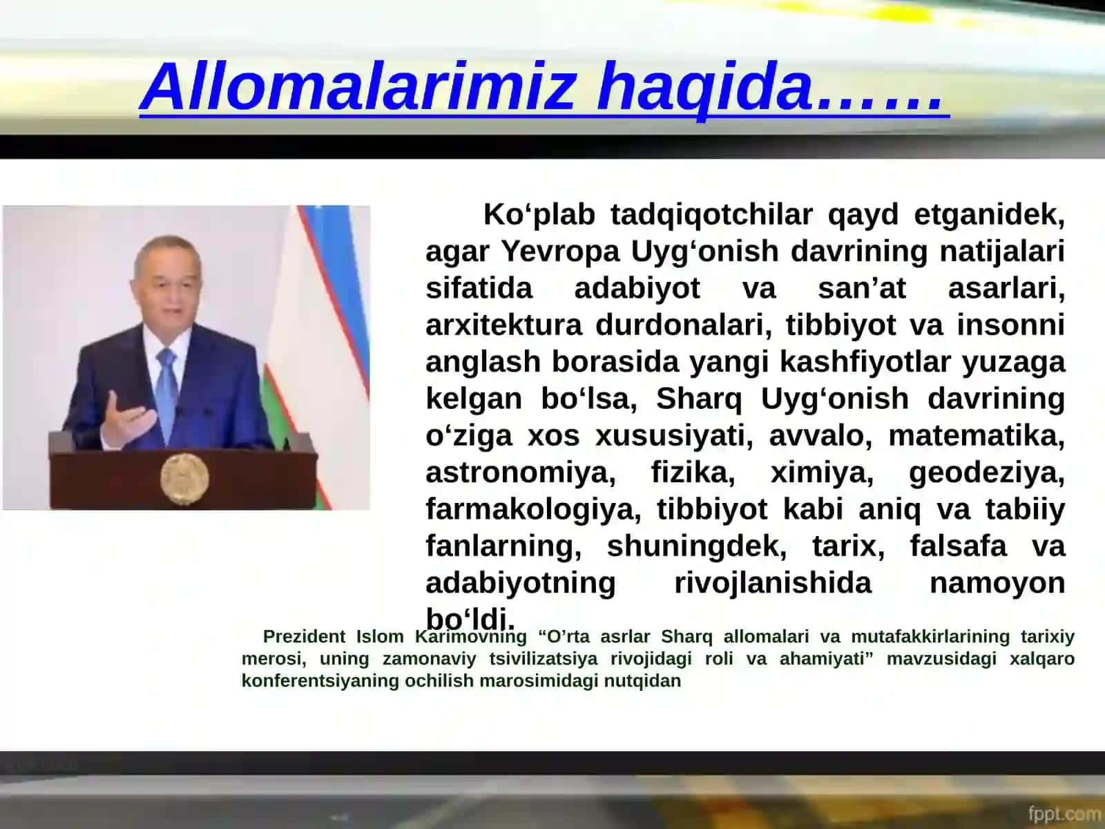 Allomalarimizhaqida 3