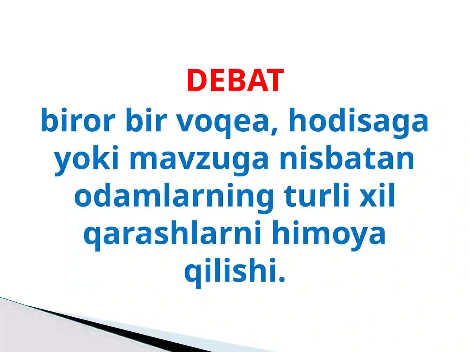 DEBAT 3