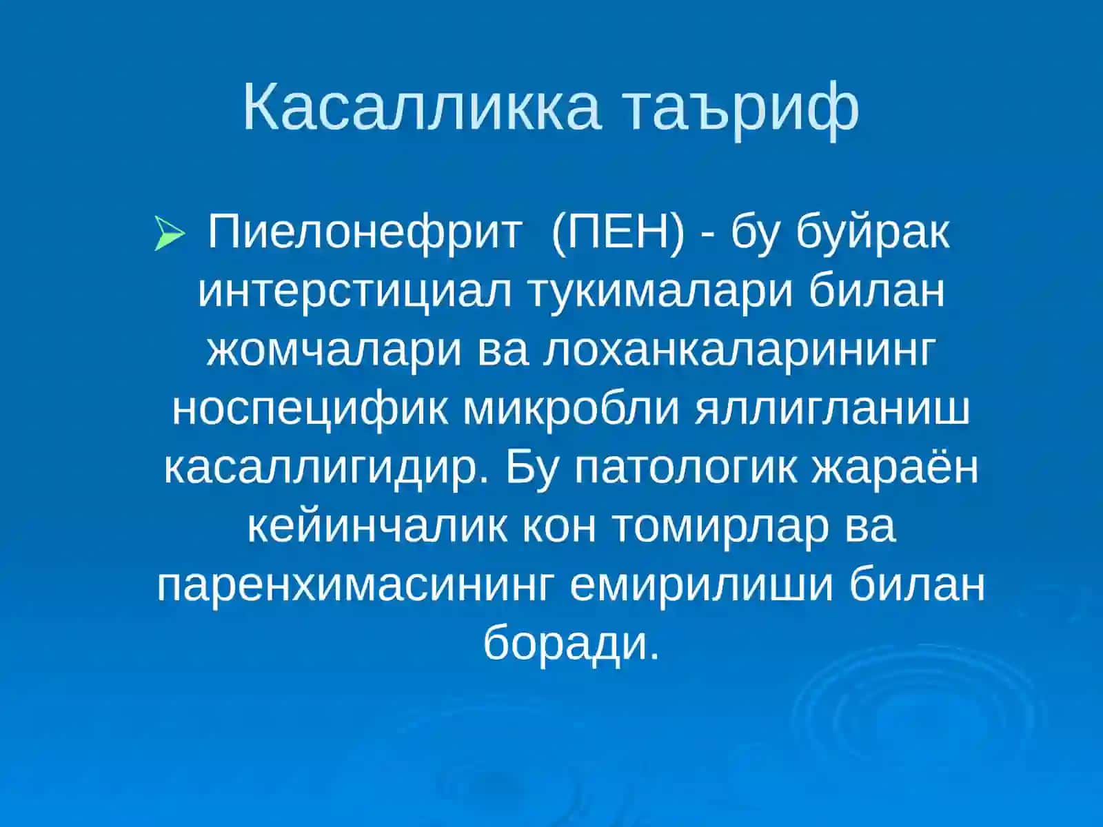 Пиелонефрит 3