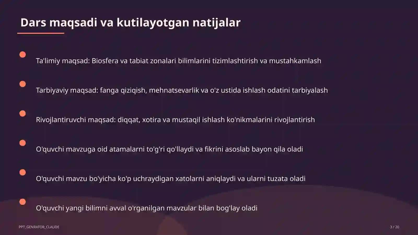 Biosfera va tabiat zonalari (6-sinf) 3