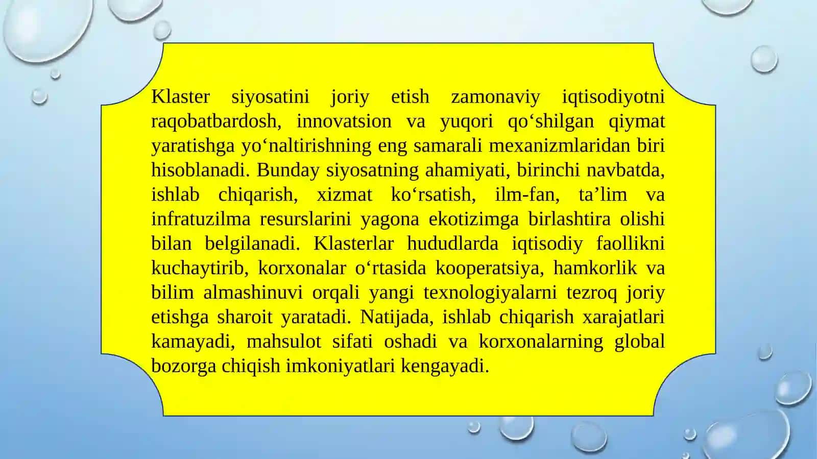 MINTAQADA KLASTER SIYOSATINI AMALGA OSHIRISH VOSITALARI XORIJIY VA MAHALLIY AMALIYOT 3