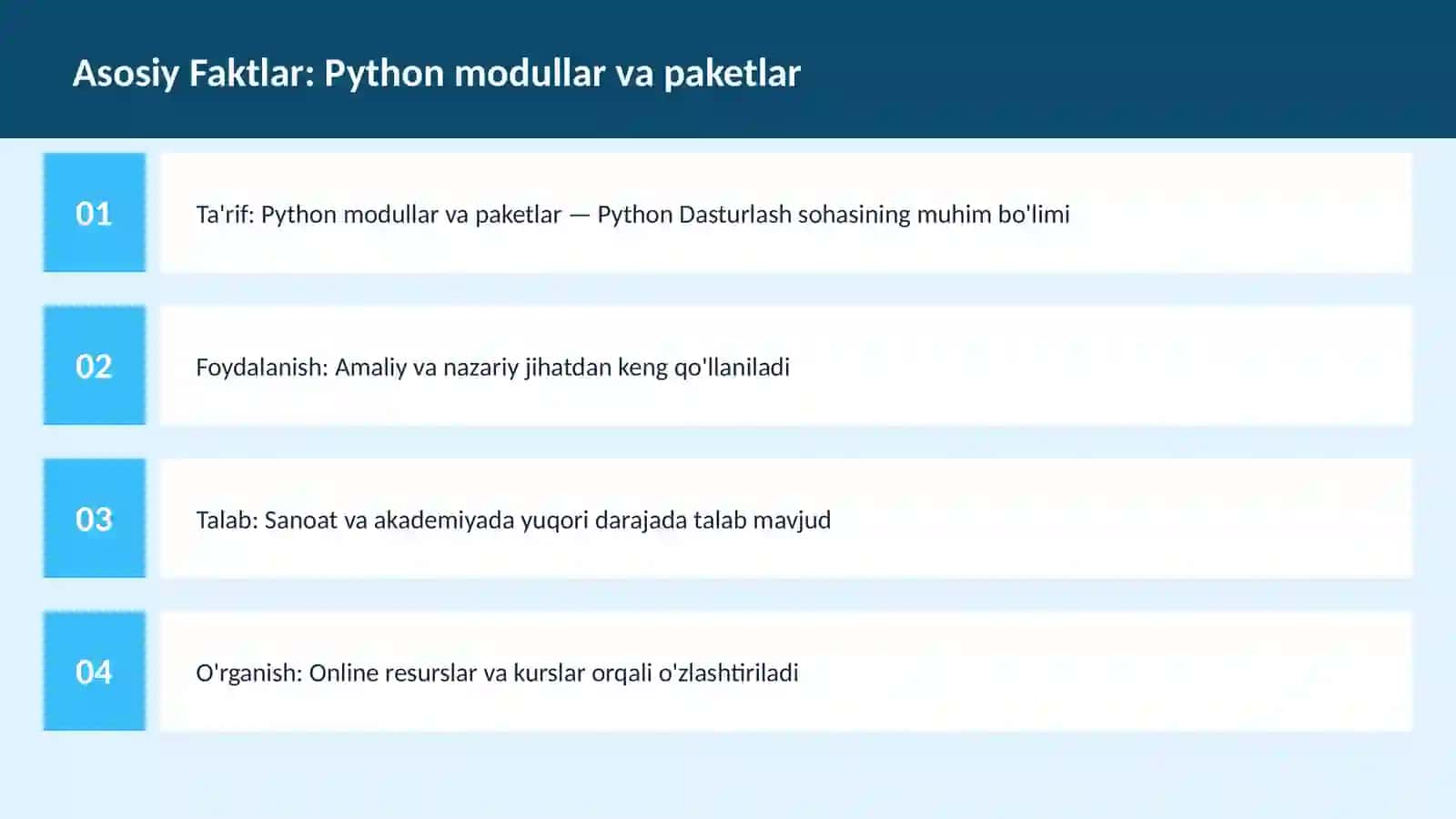 DASTURLASH | PYTHON DASTURLASH 3
