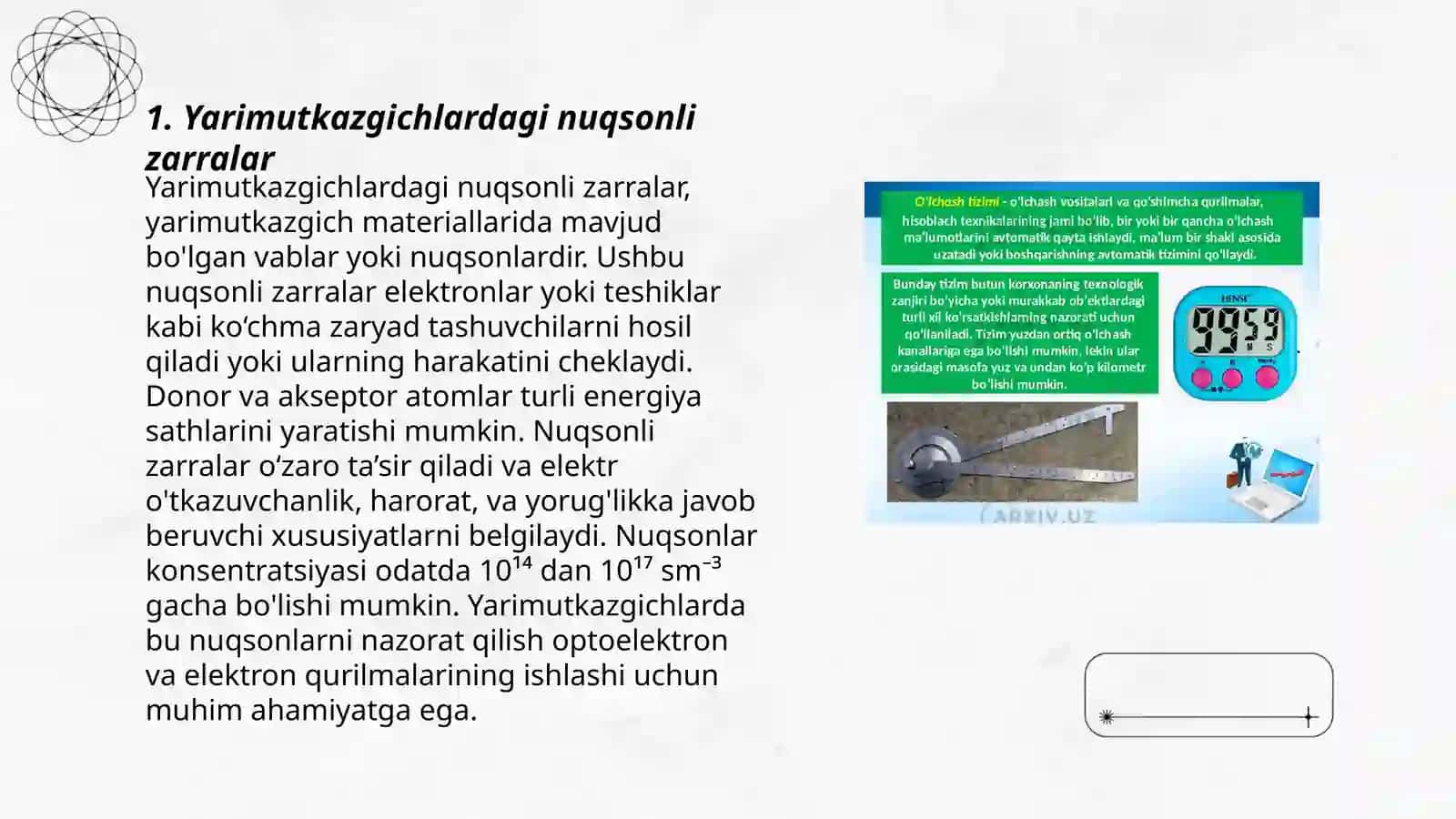 Yarimutkazgichdagi deffektlar va deffektlarning turlari 3