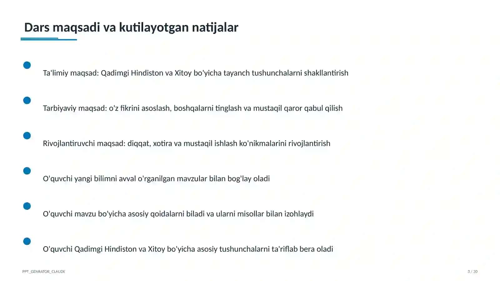 Qadimgi Hindiston va Xitoy (6-sinf) 3