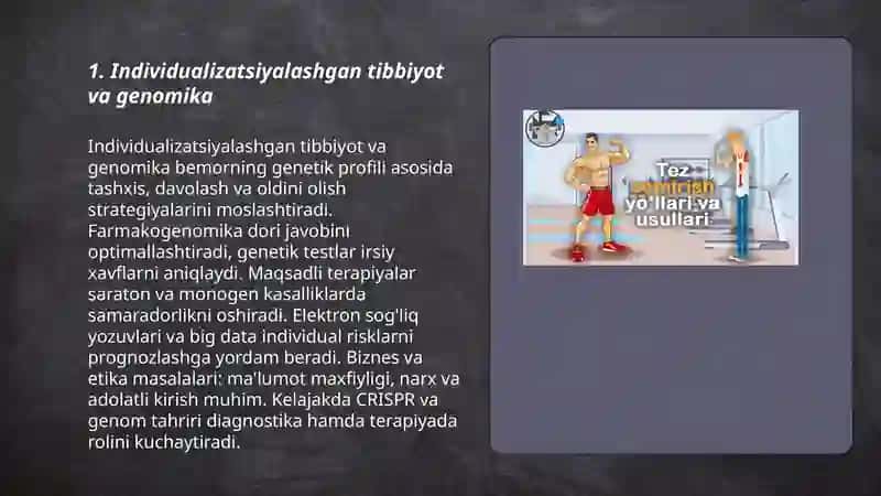 Salomatlikka yangicha qarashlar 3