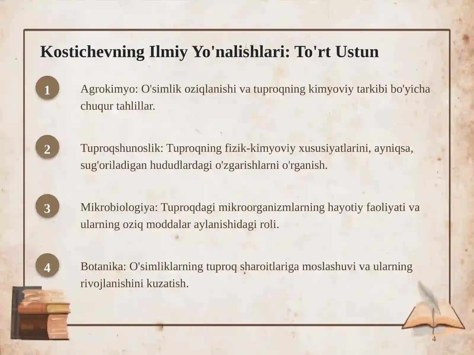 PavelAndreyevichKostichev:O'zbekistonTuproqshunosligivaMikrobilogiyasigaQo'shganHissasi 3