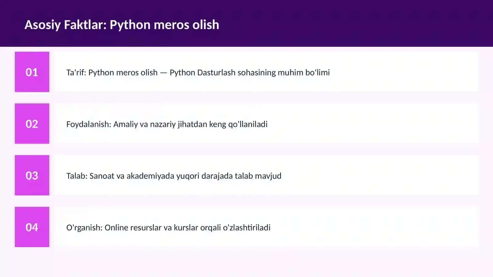 Python meros olish 3
