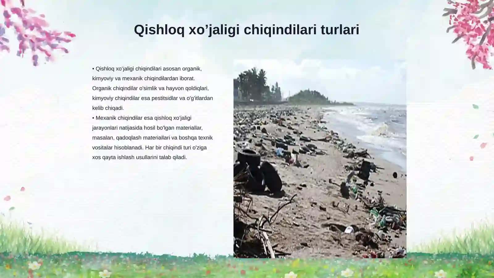 Qishloq xo’jaligi chiqindilari. Asosiy qayta ishlash texnologiyalari 3