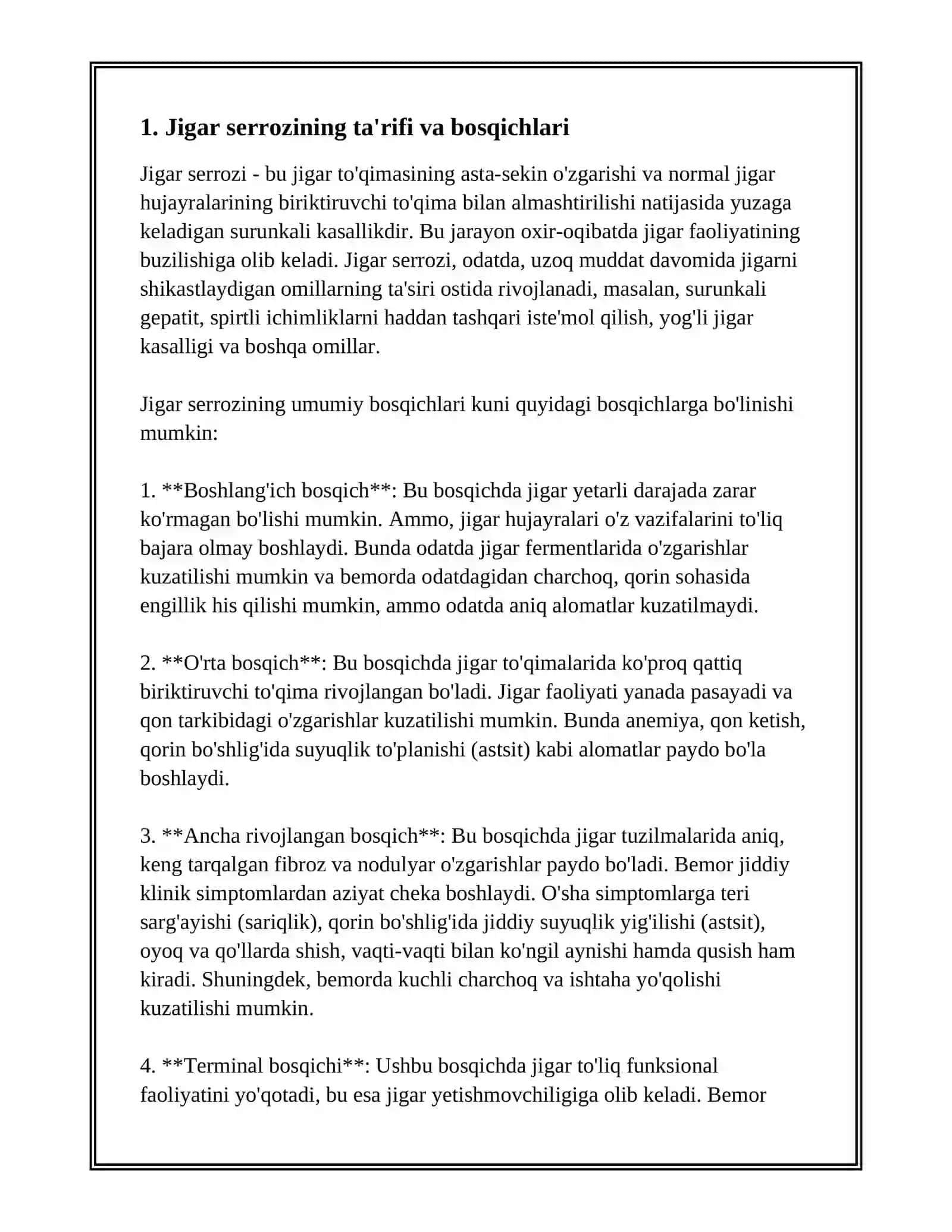 Jigar serrozi 3