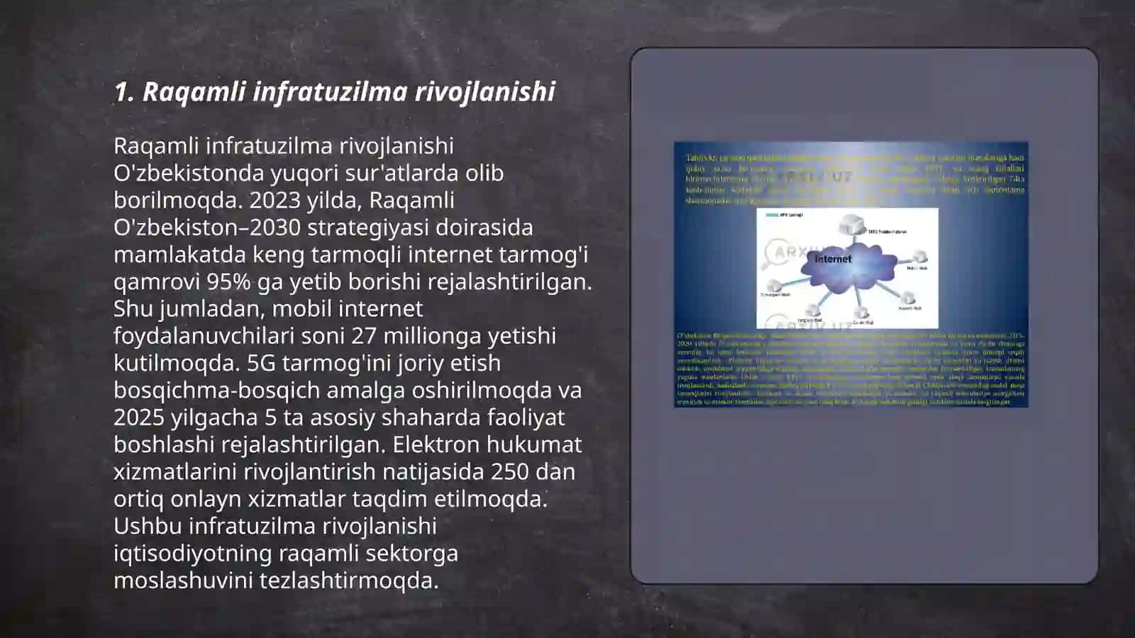 Raqamli iqtisodiyotni rivojlantirishda axborot komunikatsiya texnologiyalarining o'rni 3