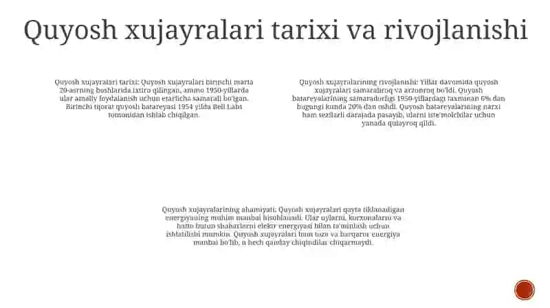 Quyosh Bateriyalarining Olinishi Va Uning Ahamiyati 3