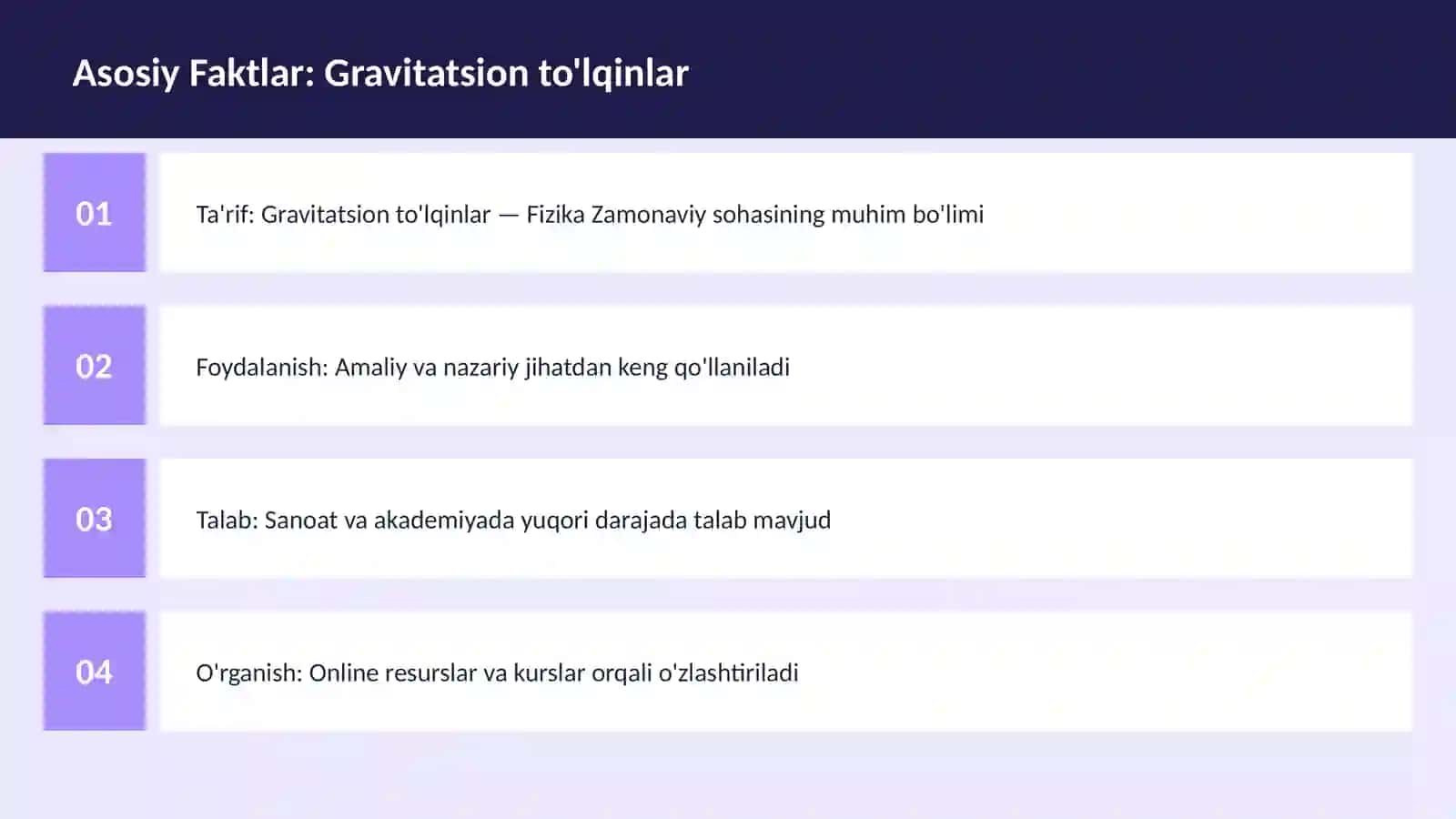 Gravitatsion to'lqinlar 3