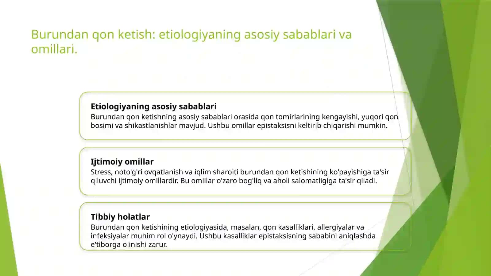 Burundan qon ketishi 3