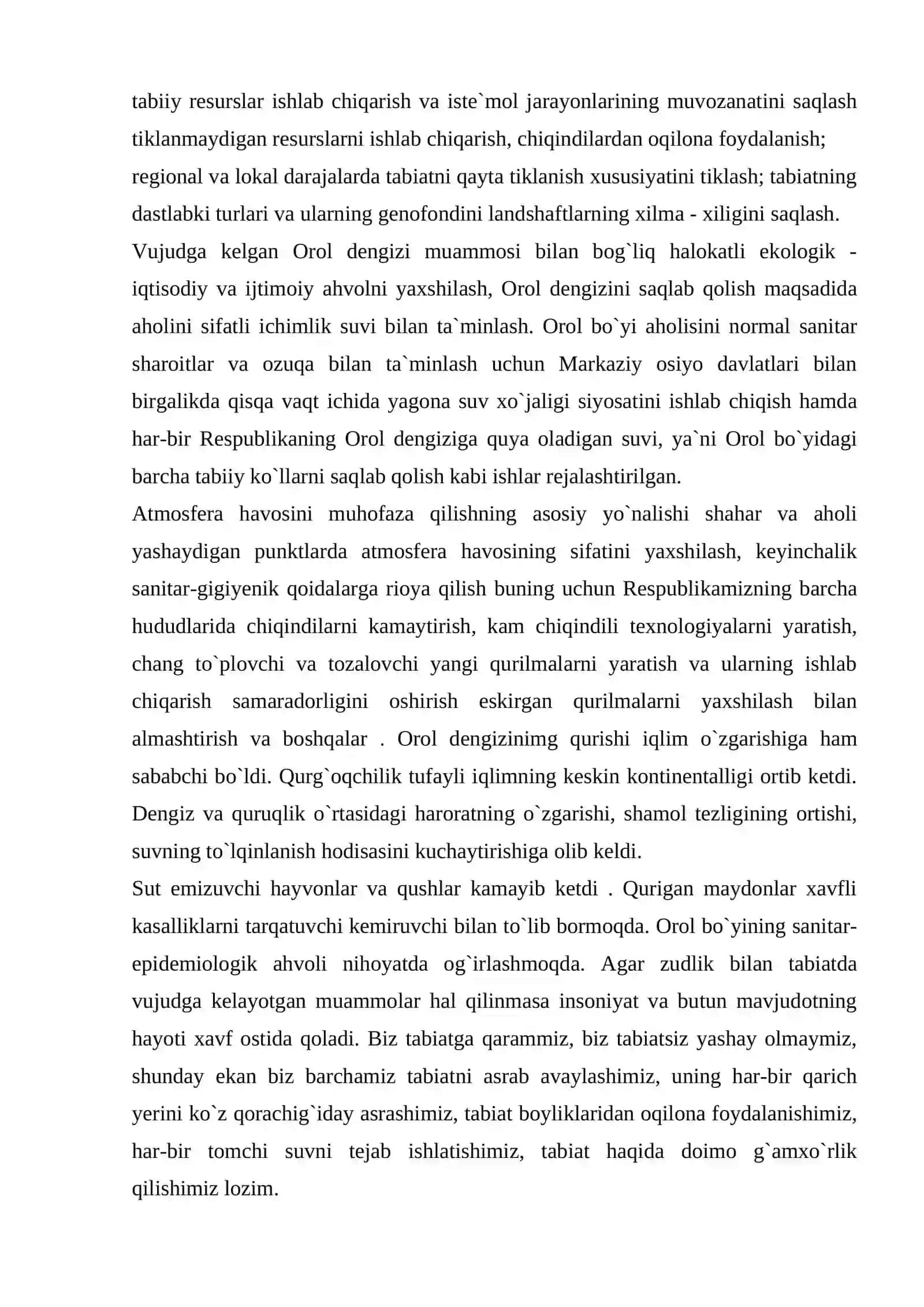Ekologik tizimlar, muhit va ekologik omillar 3
