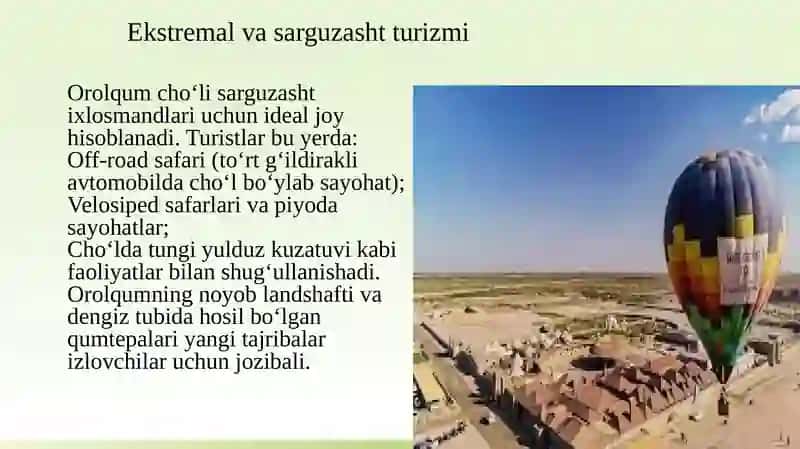 Orolqum cho’li 3