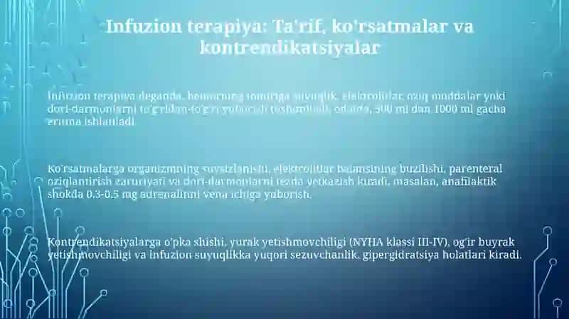 Infuzion terapiya asoslari 3