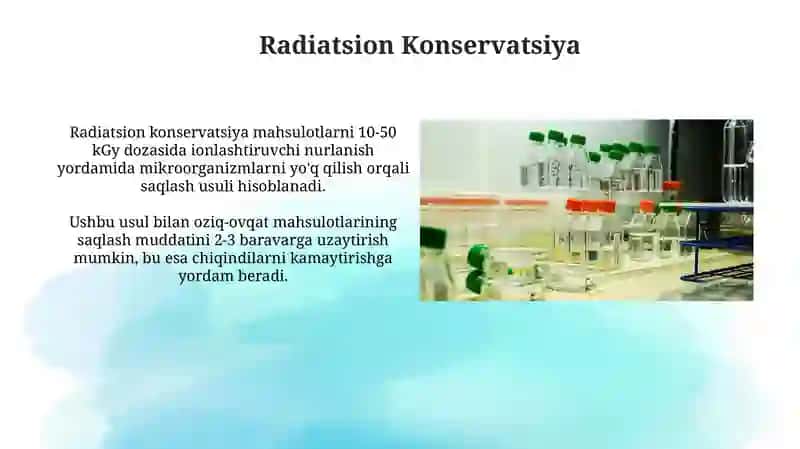 Kimyoviy konservalash usullari 3