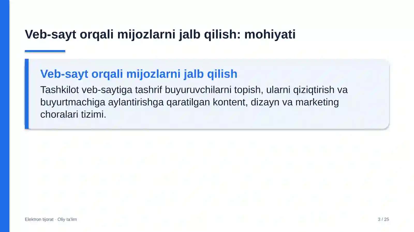 uy joy qurilishida veb sayt orqali mijozlarni jalb qilish 3902 3