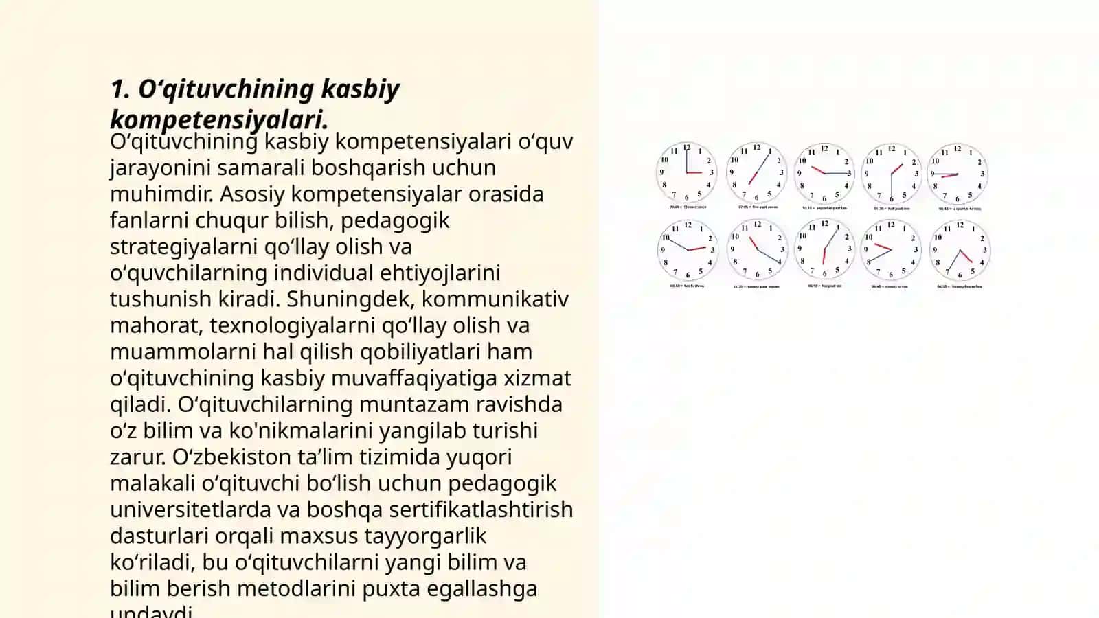 Oʻqituvchining kasbiy va shaxsiy rivojlanishi va oʻsishi 3