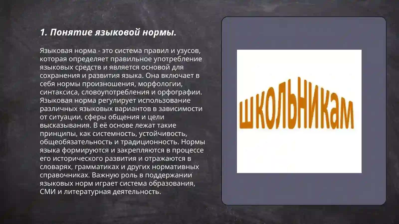 Языковая норма 3