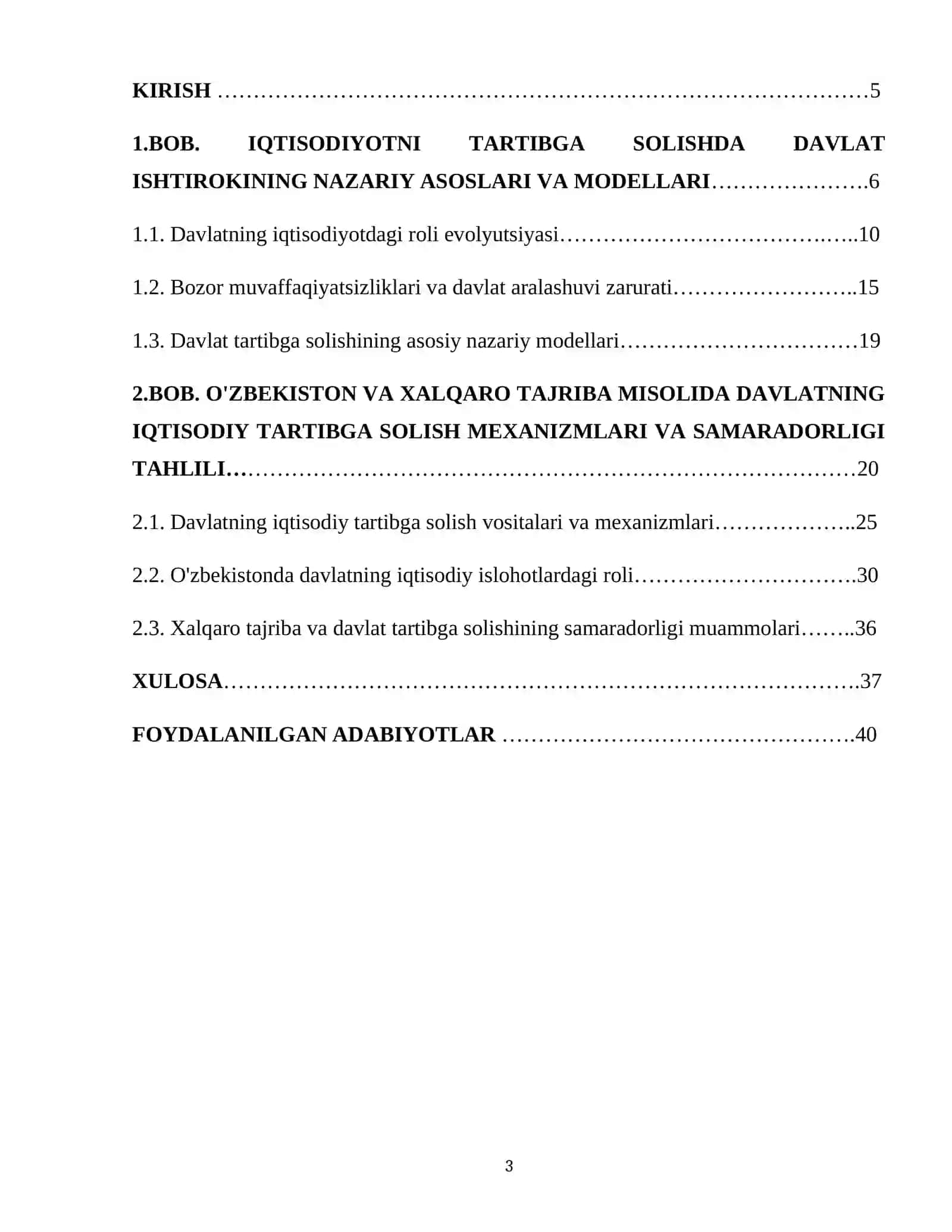 Iqtisodiyotni tartibga solishda davlatning roli 3