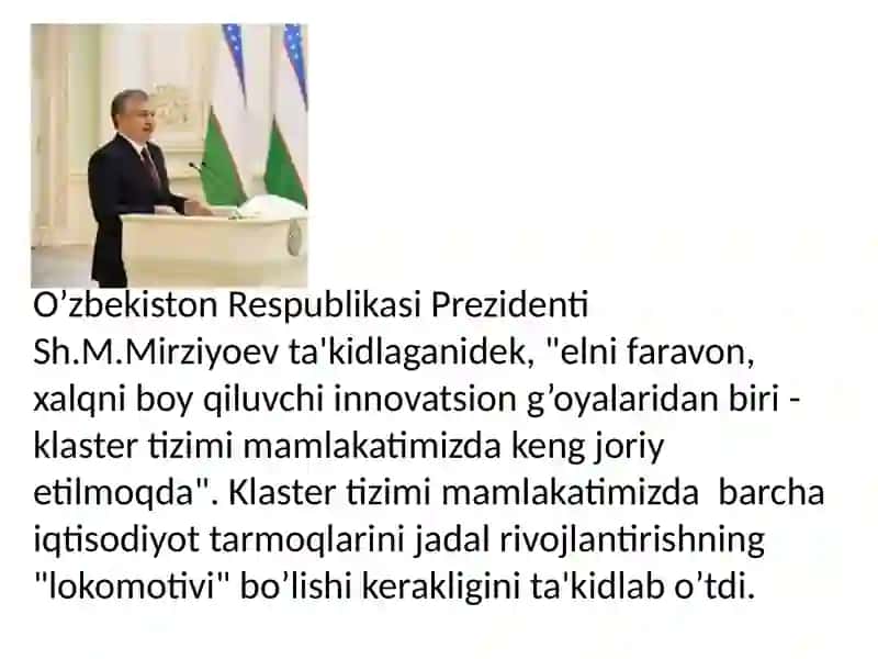 15-Mavzu.Iqtisodiyotdainnovatsionklasterlarnishakllantirishzarurligi 3