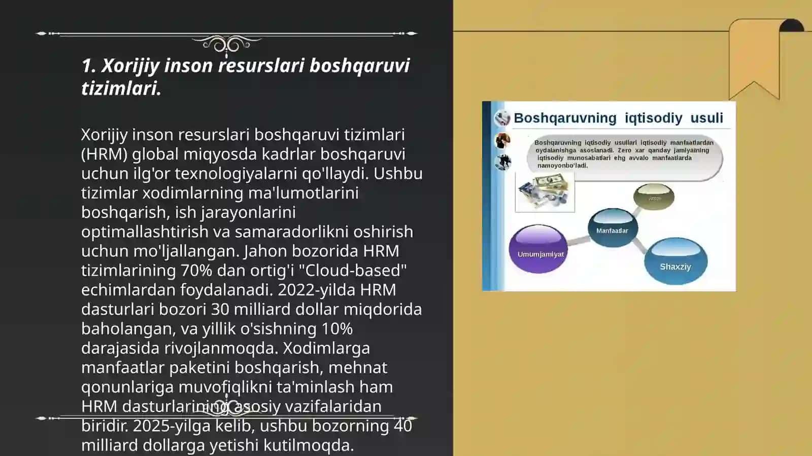 Xorijiy Inson Resurslari Boshqaruvi Tizimlari 3
