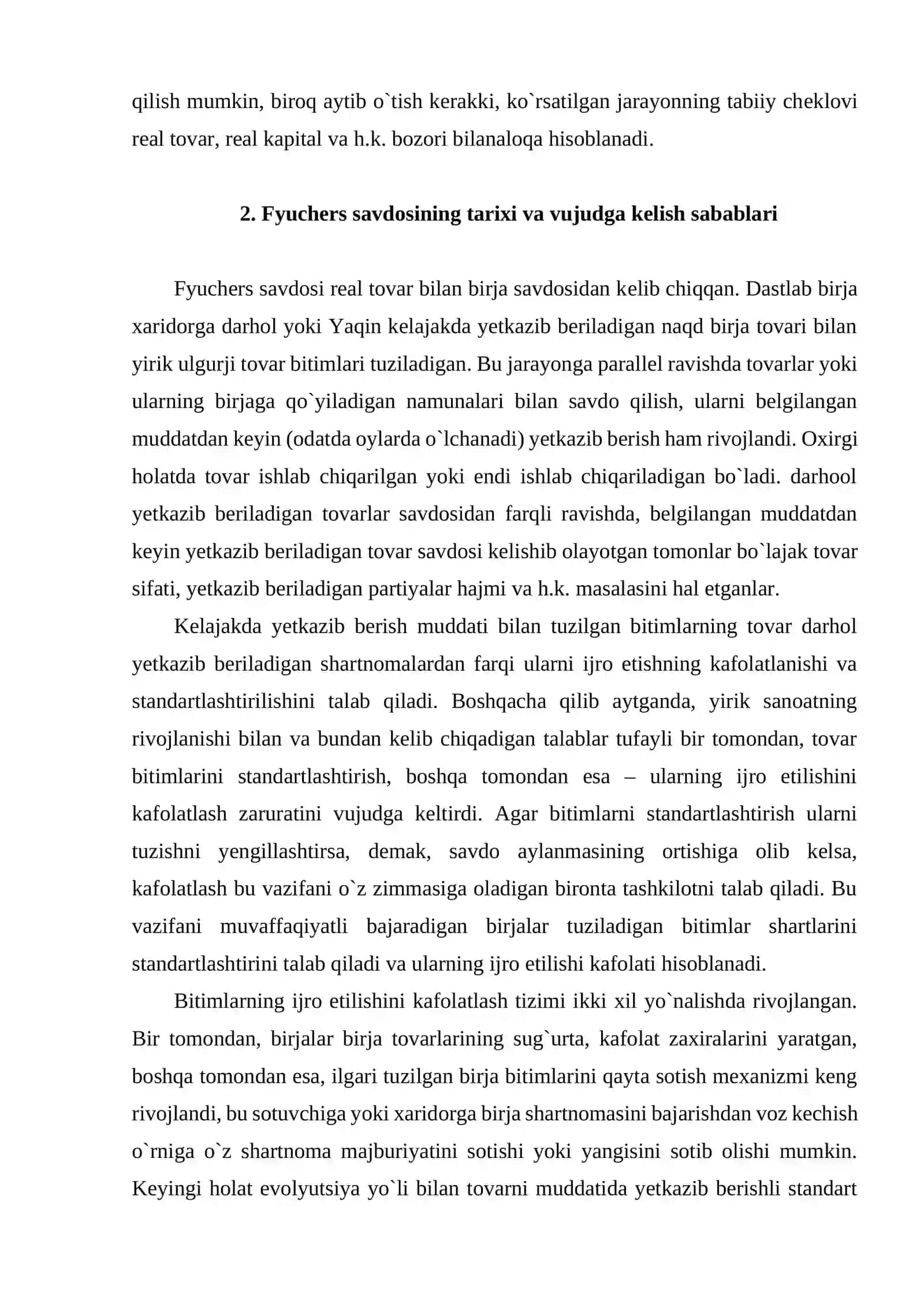 Fyuchers savdosi asoslari 3