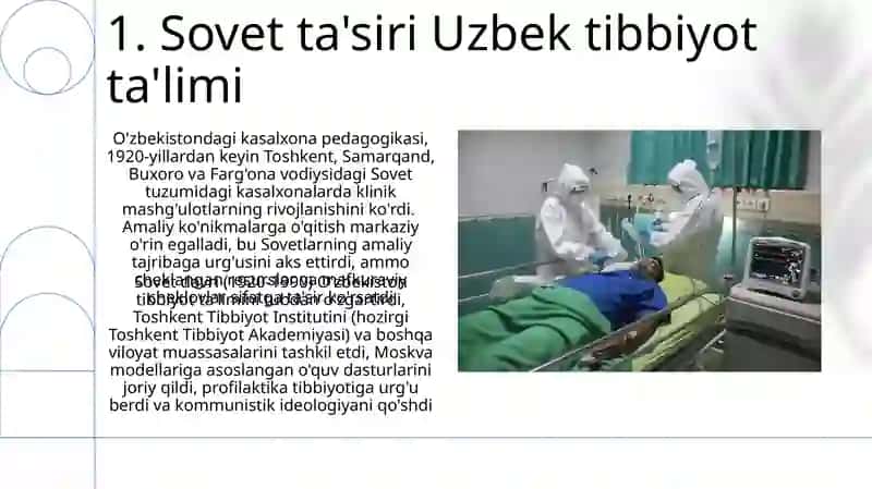Oʻzbekistonda Gospital pedagogika rivojlanish tarixi 3