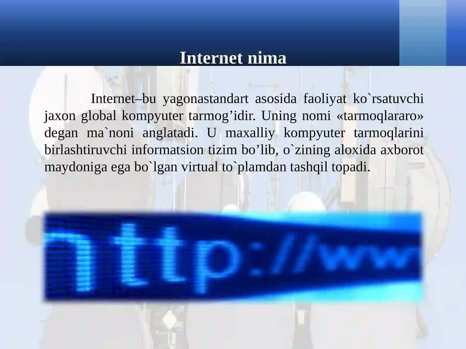 Internet tarmoq’idan maqsadli foydalanish 3