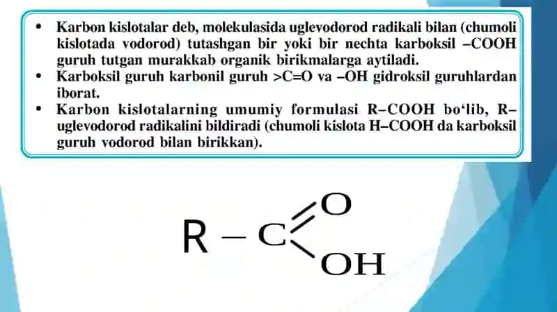 Karbonkislotalar 3