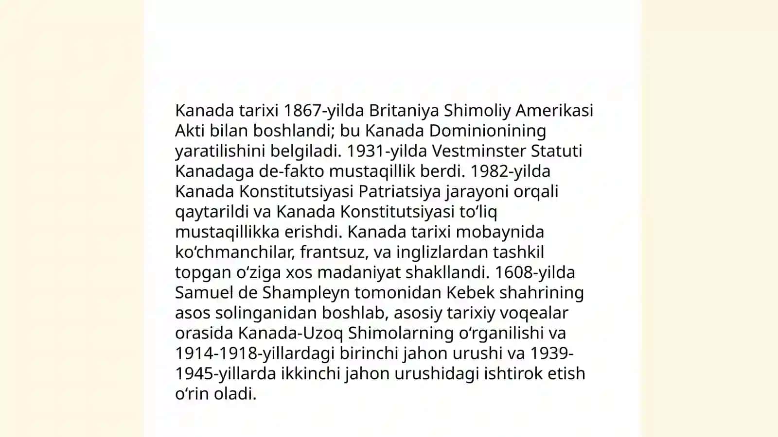 Kanada tarixi 3