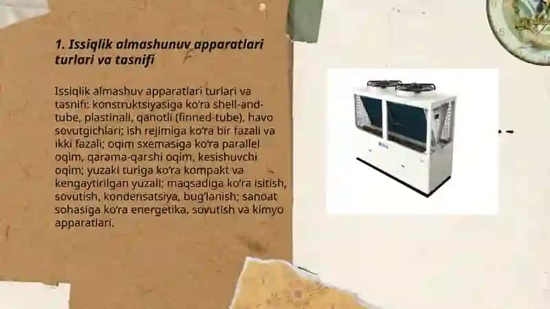 Issiqlik almashunuv apparatlari 3
