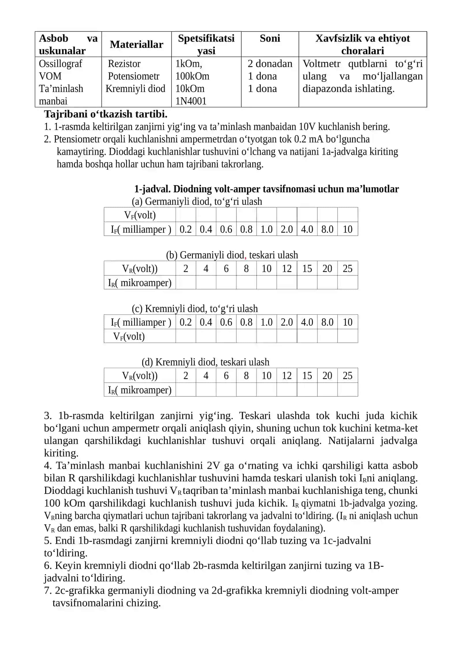YARIM O’TKAZGICHLI TO’G’RILAGICH VA SILLIQLOVCHI FILTRLARNI O’RGANISH 3