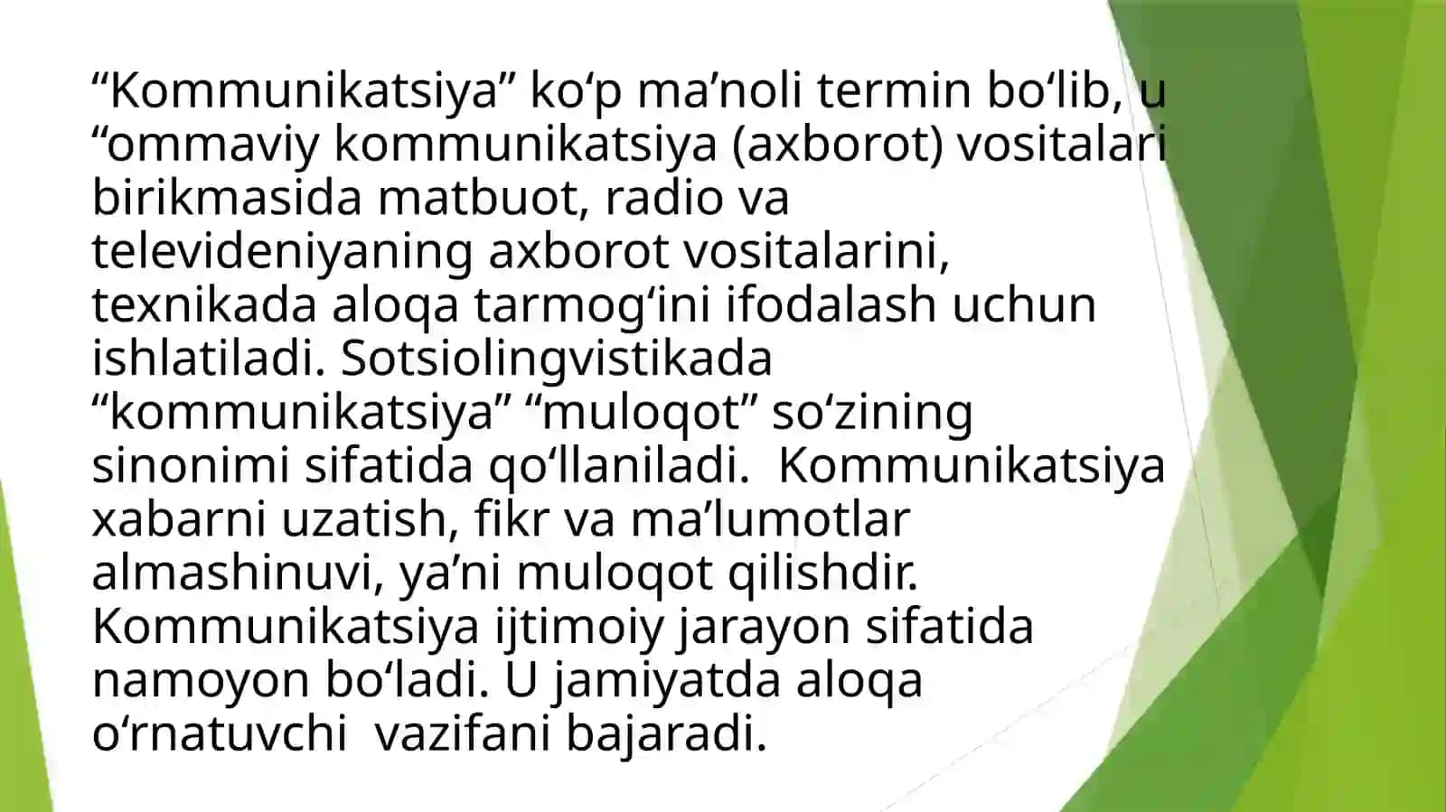 Kommunikativ salohiyat 3