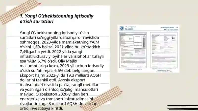 Yangi Oʻzbekistonda ijtimoiy-iqtisodiy, siyosiy va madaniy hayotida roʻy berayotgan oʻzgarishlarning xalqaro reyting va indekslari 3