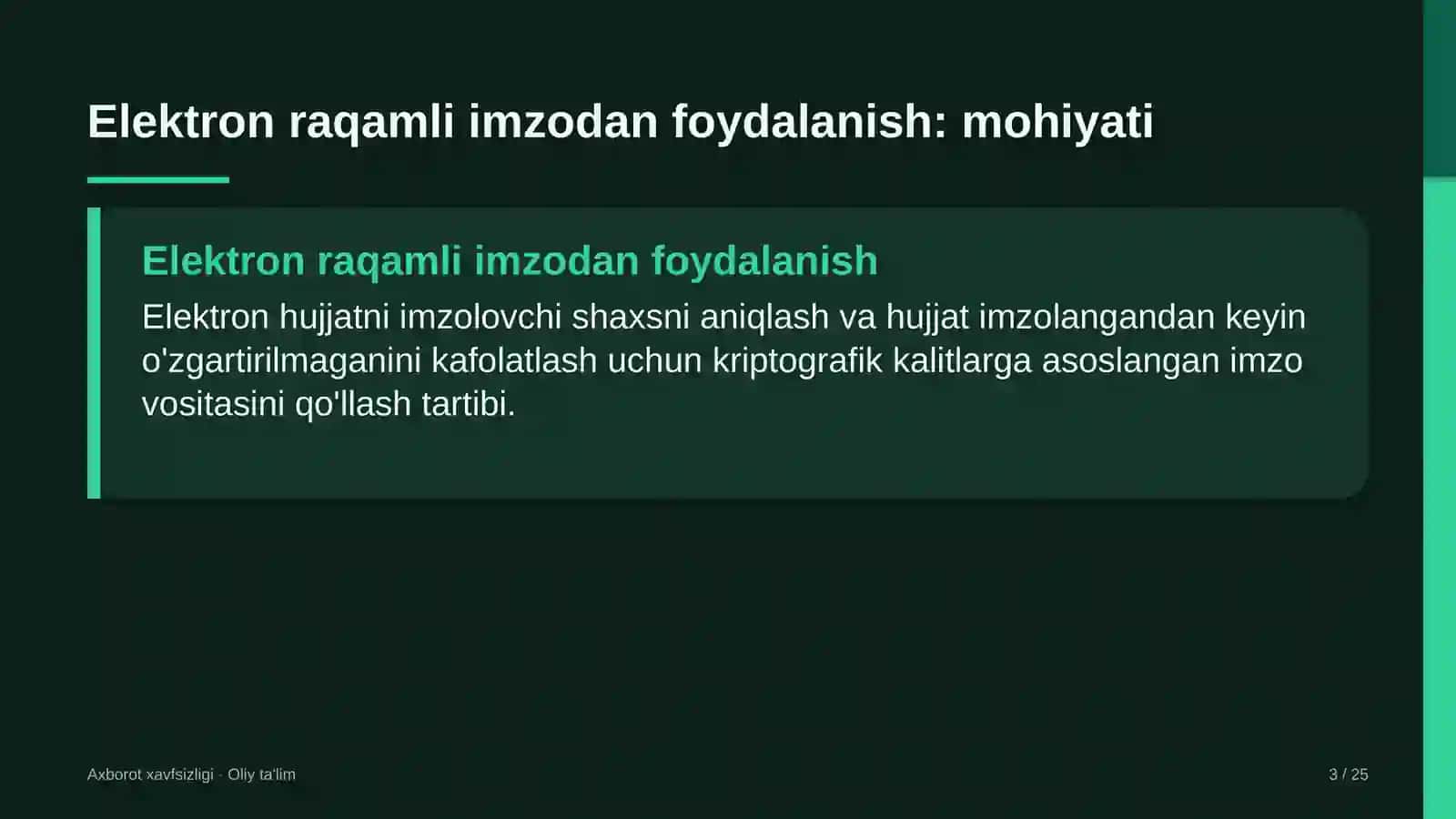 Logistika markazlarida elektron raqamli imzodan foydalanish 3