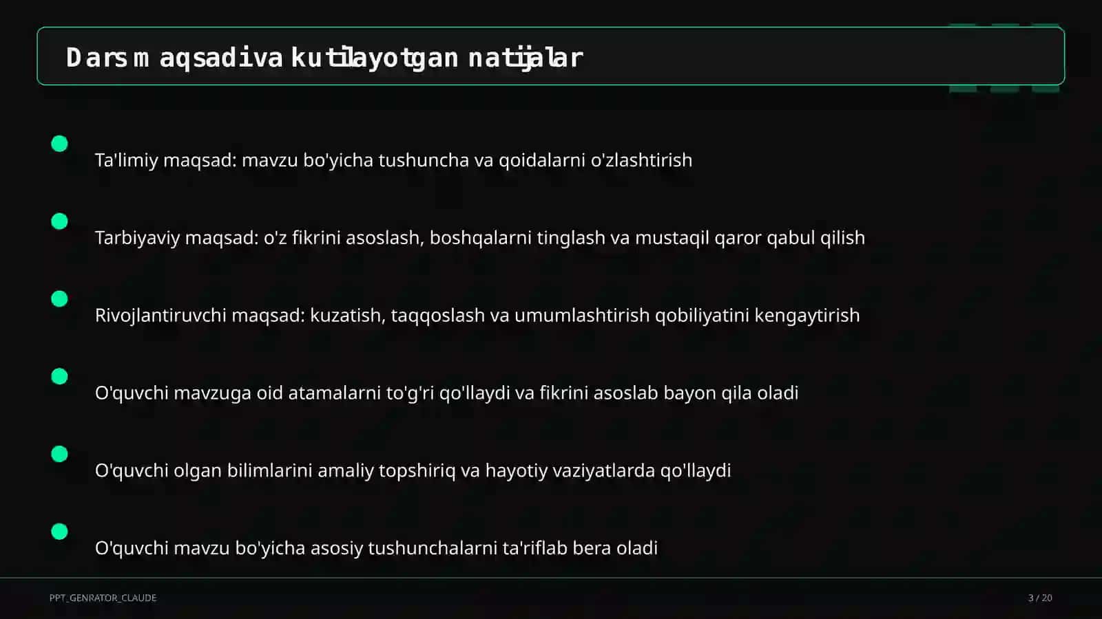 Mustaqillik davri o'zbek adabiyoti (11-sinf) 3