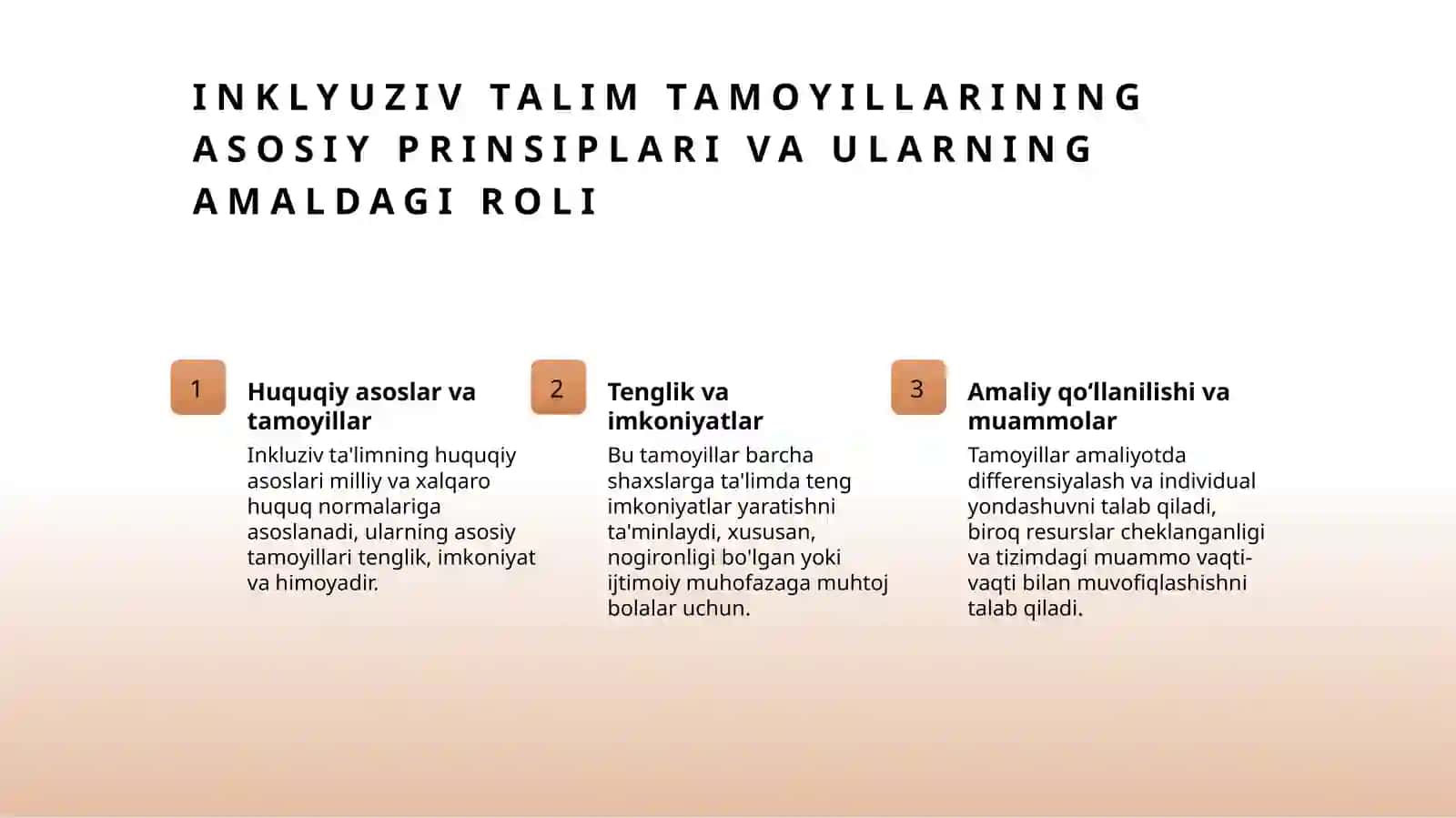 Inklyuziv talimning huquqqiy asoslari 3